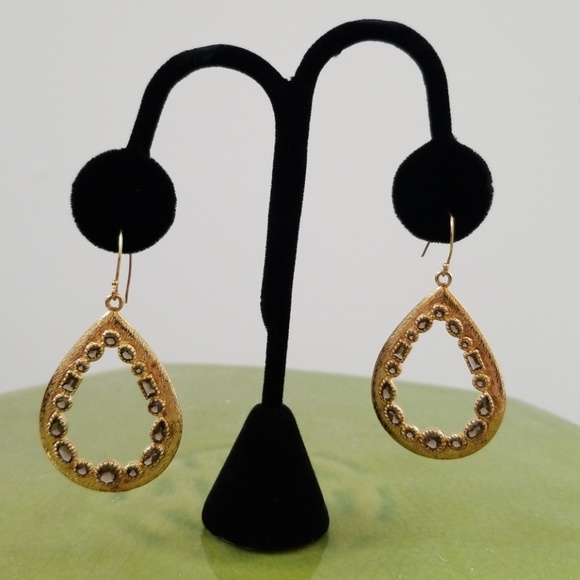 Jewelry - Used .925 Silver Earrings with Gem Accents